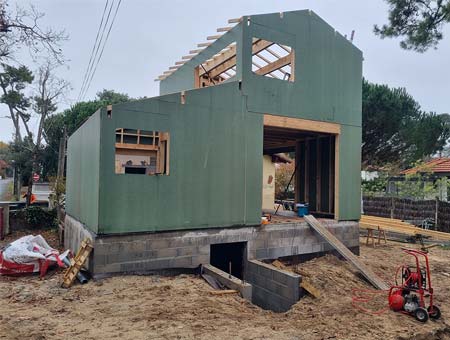 Cabinet comptable In Extenso © OPTIM'ARCHTECTURE | HAM constructeur maison ossature bois La Tremblade Charente Maritime Nouvelle Aquitaine