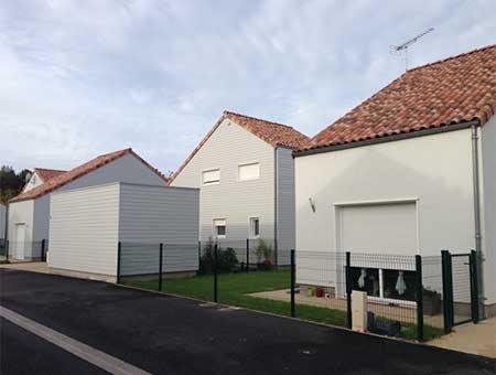 réalisation de 34 maisons à ossature bois, bâtiment basse consommation – LE DOMAINE DES COMBES –Les Mathes  La Palmyre  | HAM constructeur maison ossature bois La Tremblade Charente Maritime Nouvelle Aquitaine