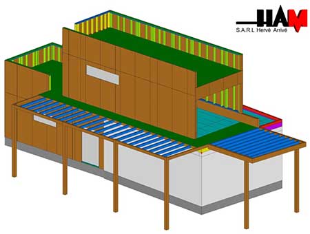 Surélévation bâtiment | HAM entreprise menuiserie La Tremblade Charente Maritime Nouvelle Aquitaine